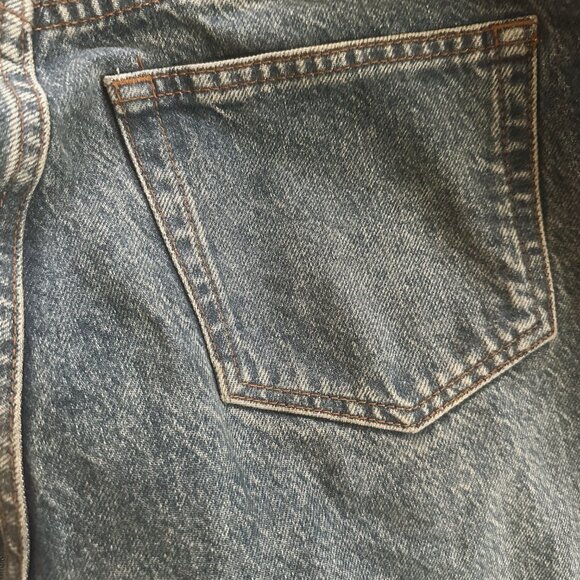 Reformation Cynthia Jeans Size 26 (Cropped) in Colorado Wash - Picture 3 of 7